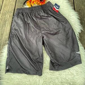 Pony Gray Athletic Shorts Moisture-Wicking Comfort